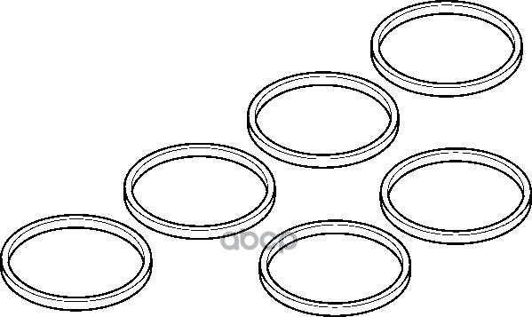 Прокладка впускного коллектора (компл) BMW E81/E87/E90/E60/E65 mot.N52/N55 ELRING 537.890 Elring арт. 537.890