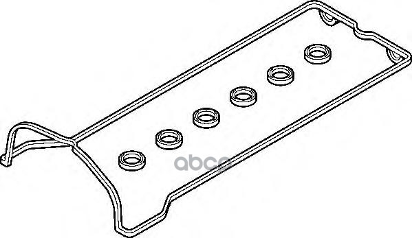 Комплект Прокладок, Крышка Головки Цилиндра (4 Прокладки Пластик, 1 Сальник Каучук, 8 Маслос Elring арт. 915114