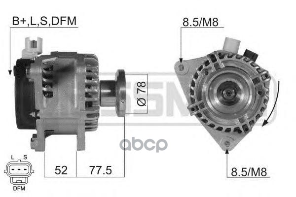 Генератор FORD FOCUS II 1.6/1.8TDCi Era арт. 210330