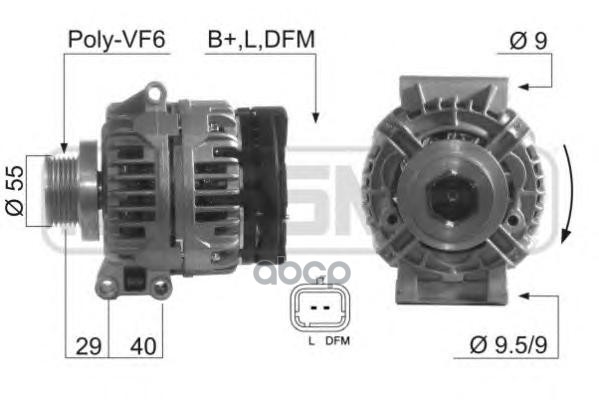 Генератор RENAULT LOGAN 210397 Era арт. 210397