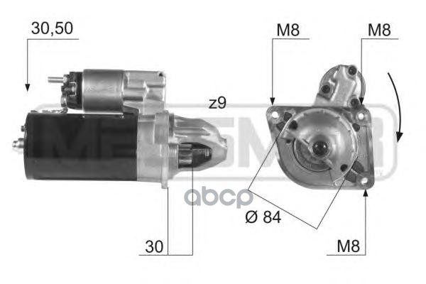 220435 Стартер IVECO DAILY 02-> Era арт. 220435