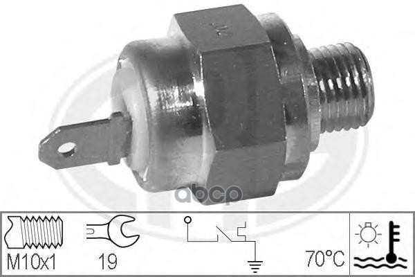 Датчик температуры ОЖ AUDI 80 VW GOLF II/PASSAT 1.6/1.8 330307 Era арт. 330307