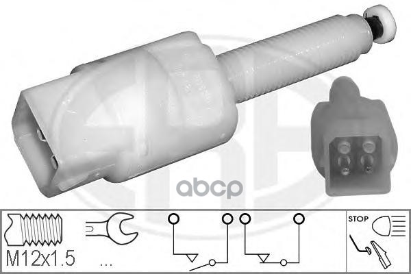 Датчик включения стоп-сигнала AUDI A4/A6 VW PASSAT 97-05 330328 Era арт. 330328
