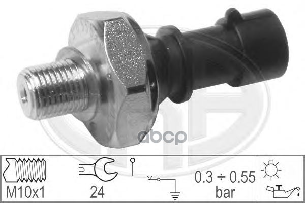 Датчик давления масла OPEL ASTRA H 1.6/1.8 330366 Era арт. 330366