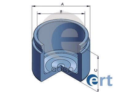 Поршень суппорта Mazda 6 1.8 (02-07) d57mm 150928-C Ert арт. 150928-C