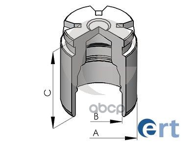 Поршень суппорта Hyundai Solaris IV (RB) 1.4/1.6 (10-) d34mm 151171-C Ert арт. 151171-C