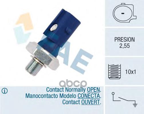 Датчик давления масла Audi FAE арт. 12875