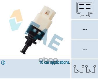 Датчик стоп-сигнала GM FAE арт. 24782