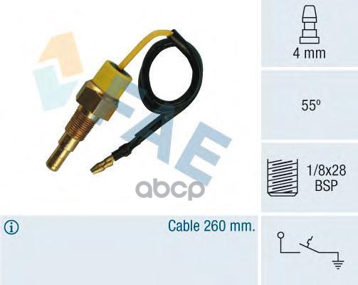 Датчик температуры FAE арт. 35790