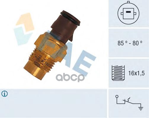 Датчик включения вентилятора FAE арт. 36160