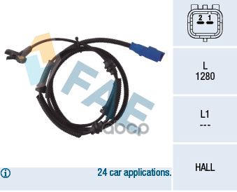 Датчик ABS Citroen FAE арт. 78038