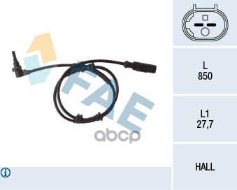 Датчик ABS OPEL CORSA D FAE арт. 78112
