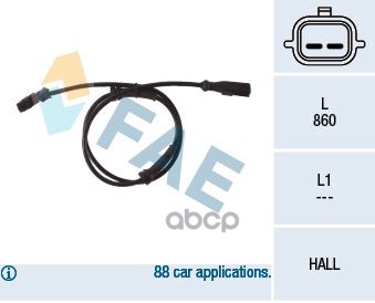 Датчик ABS Renault FAE арт. 78120
