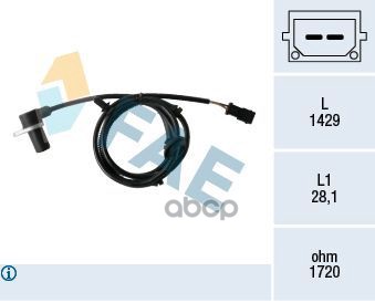 Датчик ABS AUDI FAE арт. 78460