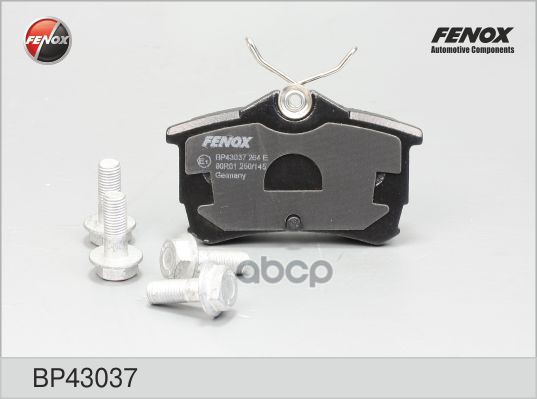 Компл.диск.торм.кол. FENOX арт. bp43037
