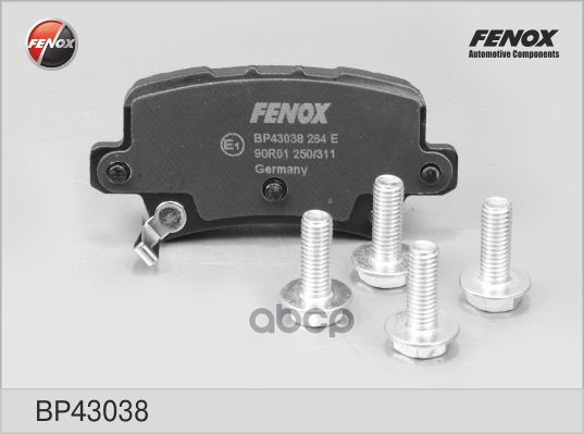 Компл.диск.торм.кол. FENOX арт. bp43038