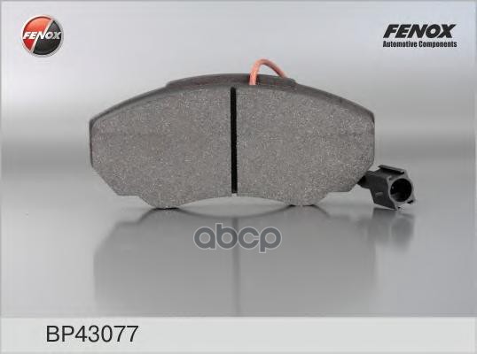 Колодки Диск торм..перед.(без датчика износа) Fiat Ducato Peugeot Boxer FENOX арт. bp43077