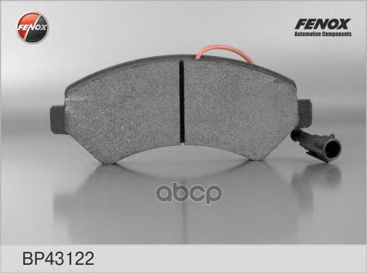 Колодки тормозные дисковые Fiat Ducato 06-, Citroen Jumper 06-, Peugeot Boxer 06- FENOX арт. BP43122