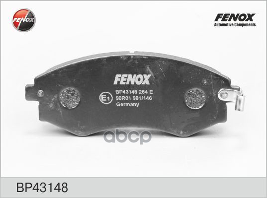 Колодки Диск Передние Elantra Xd, Matrix, Sonata Iv (Ef) Bp43148 FENOX арт. BP43148