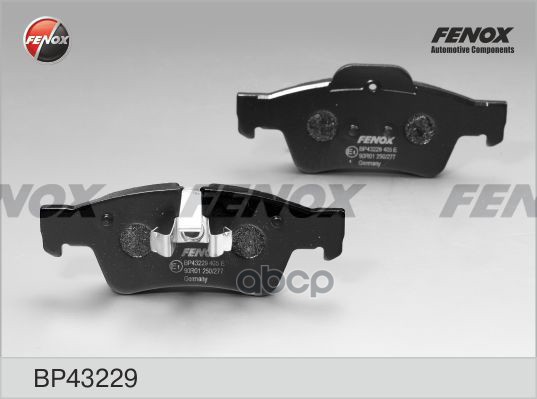 Колодки тормозные дисковые Mercedes-Benz (C219,W164,W251) 04- FENOX арт. BP43229
