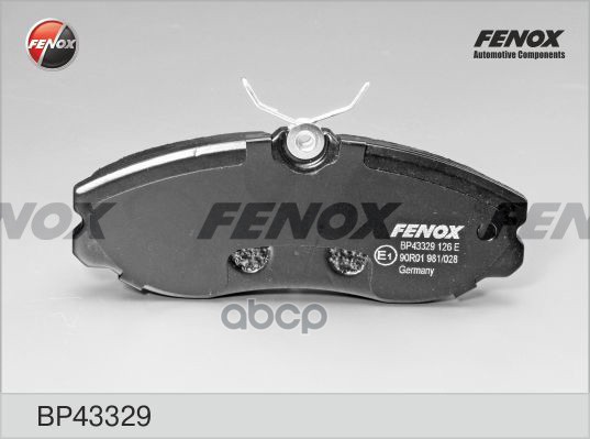 Колодки тормозные дисковые Ford Maverick 93-01, Nissan Terrano 93- FENOX арт. BP43329