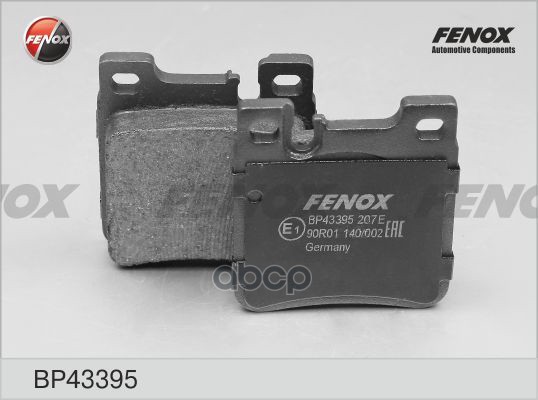 Колодки Диск торм.. FENOX арт. bp43395