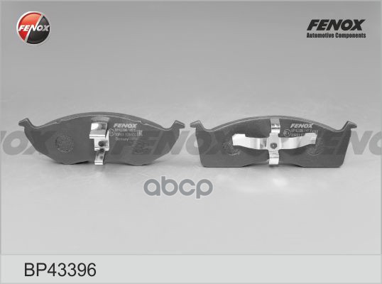 Колодки передние CHRYSLER 300M/Neon II/Voyager II/DODGE Caravan III FENOX BP43396 FENOX арт. BP43396