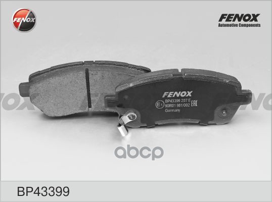 Колодки Диск торм.. FENOX арт. bp43399