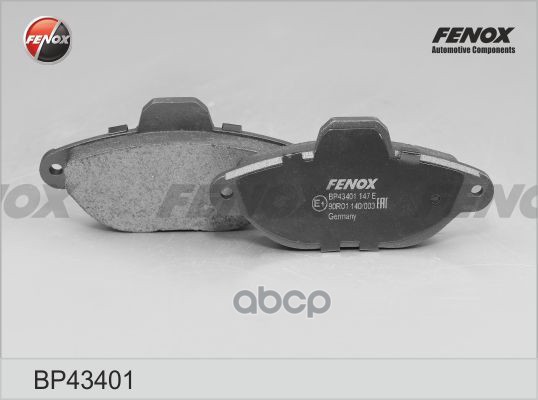 Колодки Передние Fiat Punto, Siecento, Lancia Y 1.1-1.2, 93- Bp43401 FENOX арт. BP43401