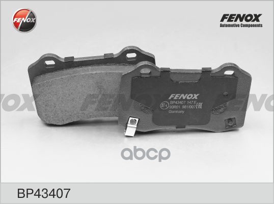 Колодки Диск торм.. FENOX арт. bp43407