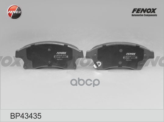 Колодки Диск торм.. FENOX арт. bp43435