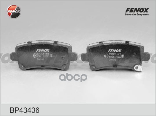 Колодки Диск торм.. FENOX арт. bp43436