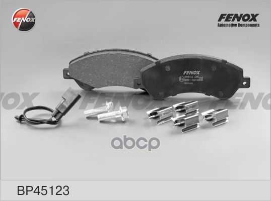 Колодки тормозные дисковые Ford Transit 06-, Transit Tourneo 07- FENOX арт. BP45123
