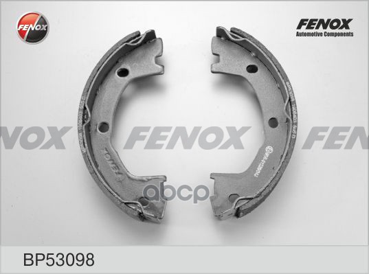 Колодки Тормозные Барабанные | Зад Прав/Лев | FENOX арт. BP53098