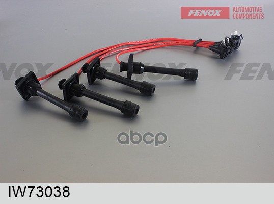 ПРОВОДА ЗАЖИГАНИЯ Комплект- 4 шт.  с наконечниками  L=550  500  400  350  ?7 Toyota Celica  Corolla FENOX арт. iw73038