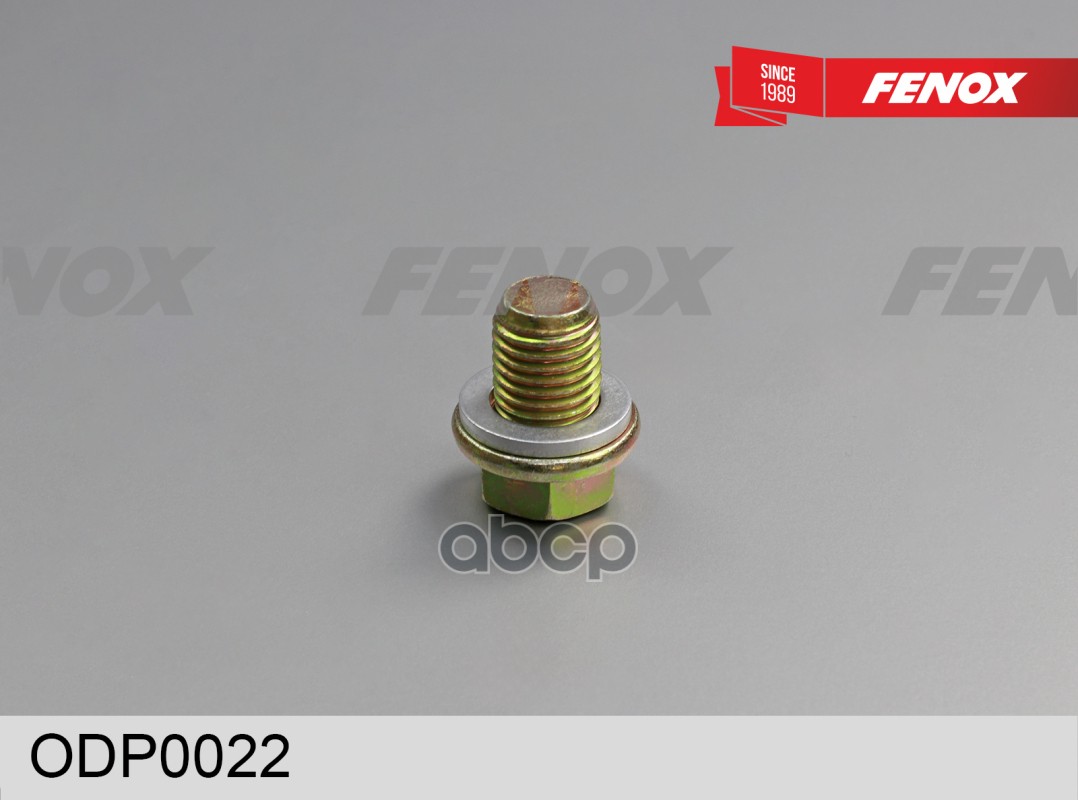 МАСЛОСЛИВНОЙ БОЛТ В ПОДДОН Volvo Hyundai Kia ODP0022 FENOX арт. ODP0022