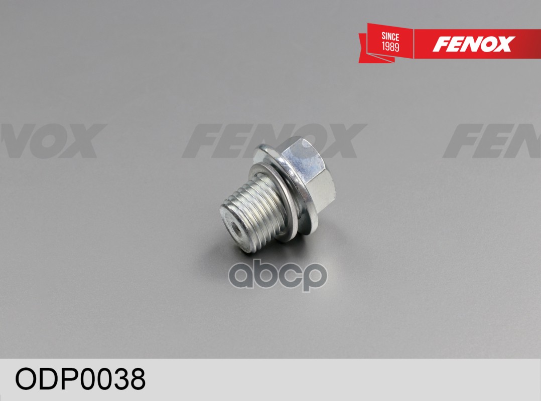 МАСЛОСЛИВНОЙ БОЛТ В ПОДДОН L20.1*M12*1.25 мм Nissan; Toyota FENOX арт. ODP0038