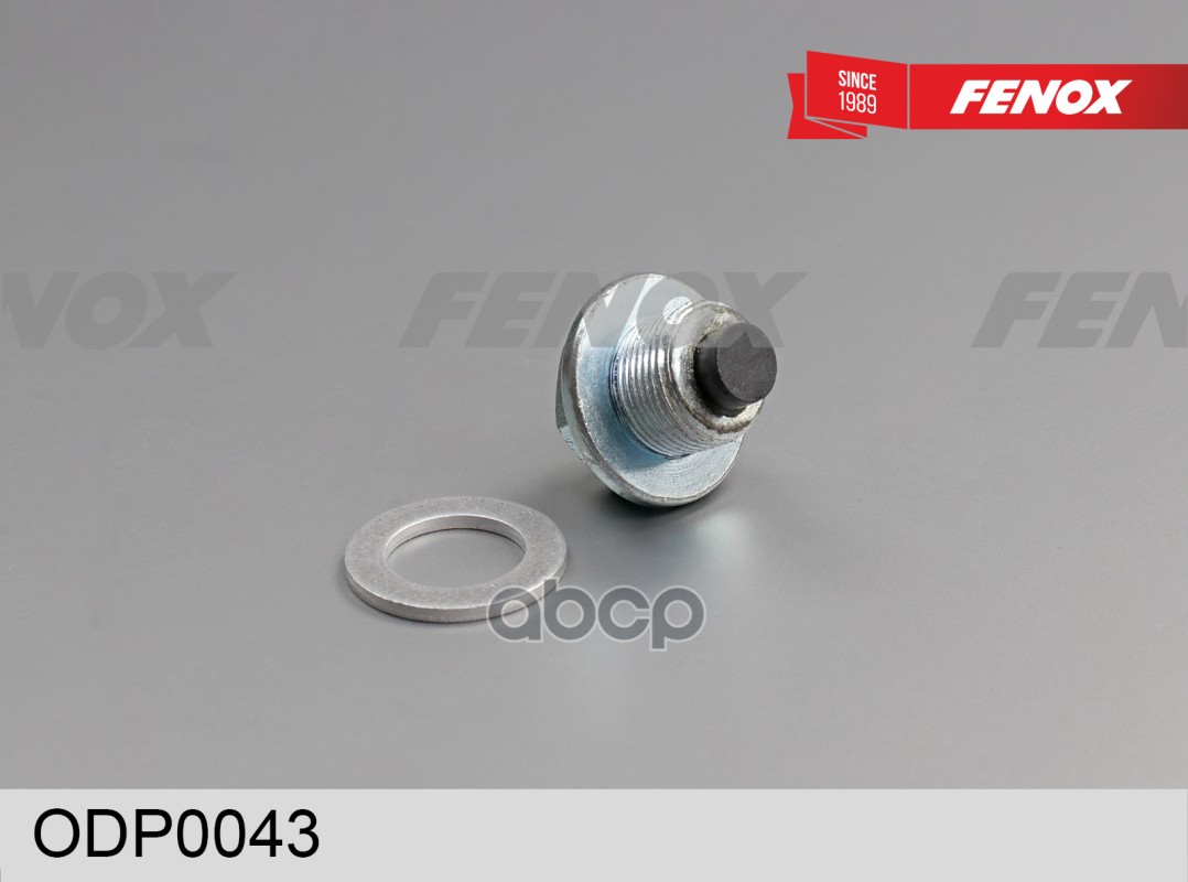 МАСЛОСЛИВНОЙ БОЛТ В ПОДДОН КПП L29*M18*1.5 мм Mitsubishi; Toyota FENOX арт. ODP0043