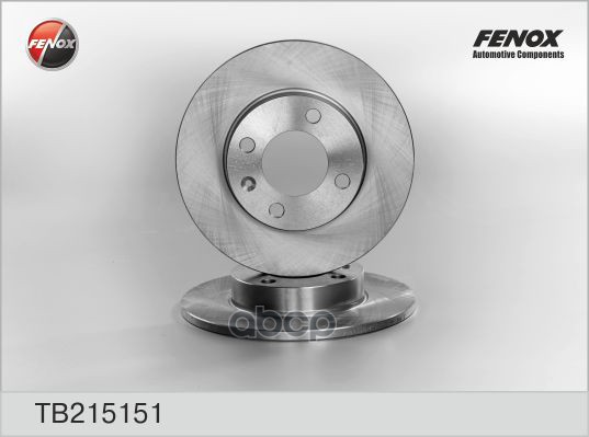 Диск Тормозной Audi 80 78-86, Vw Golf 74-92, Jetta 74-91, Passat 73-96, Polo 81-01, Seat Cordoba 94- FENOX арт. TB215151