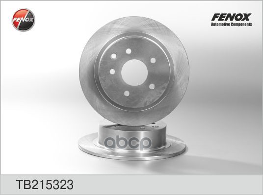 Диск тормозной Nissan Juke 10-, Qashqai 07- FENOX арт. TB215323