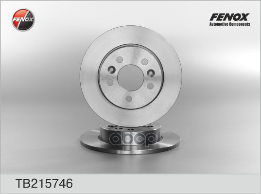 Диск тормозной Renault Laguna 93-01, Safrane 92-00 FENOX арт. TB215746