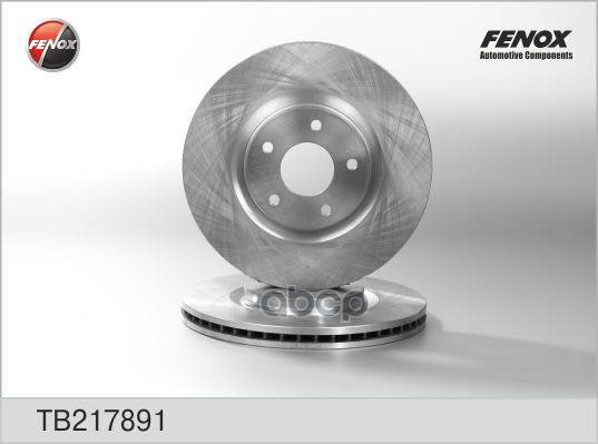 Диск Тормозной Передний Nissan Qashqai, Renault Koleos Tb217891 FENOX арт. TB217891