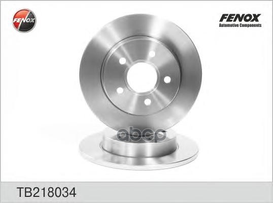 Диск тормозной Ford Focus II 04-, C-MAX 03- FENOX арт. TB218034