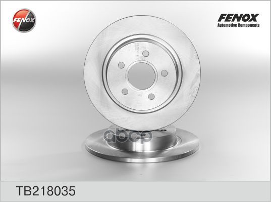 Диск тормозной Ford Focus II 04-, C-MAX 03-, Volvo C30 06-, C70 06-, S40 04-, V50 04- FENOX арт. TB218035