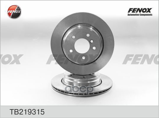 Диск Тормозной | Зад Прав/Лев | FENOX арт. TB219315
