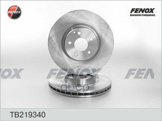 Диск Тормозной Передний Mb W211, C219, 3.0-5.0, 02- Fenox Tb219340 FENOX арт. TB219340