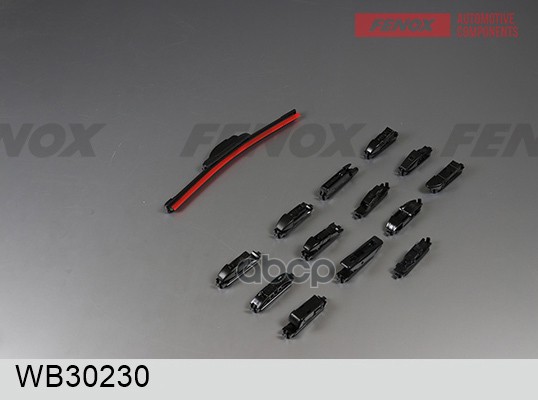 Щетка стеклоочистителя бескаркасная 300мм FENOX арт. WB30230