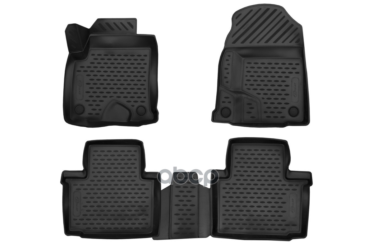 Коврики 3D В Салон Подходит Для Haval H2, 2014-2021, 4 Шт. (Пу, Повышенная Износостойкость) / Хавал  / Хавал Н2 FORMAT арт. F...