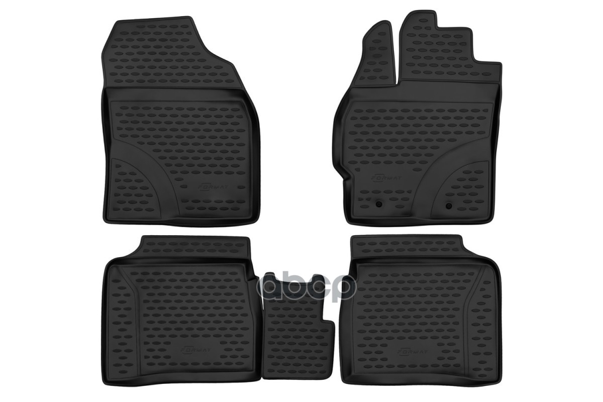 Коврики В Салон Подходит Для Toyota Prius (Iii, Iiir) Xw30, 2009-2015, 4 Шт. (Пу, Повышенная Износос / Тойота Приус FORMAT ар...
