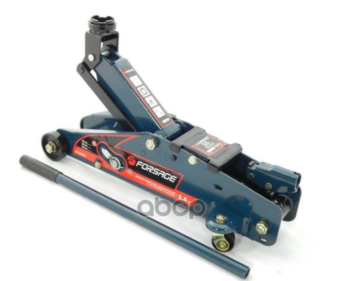 Домкрат Подкатной 2.5 Т, Высота Подхвата 140 Мм, Высота Подъма 387 Мм, С Фиксацией FORSAGE арт. F-TH22501CB